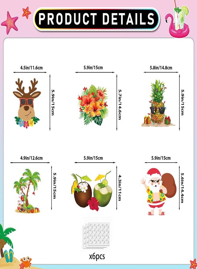 MZ.ogm Mele Kalikimaka Banner Glitter Hawaiian Christmas Banner Mele Kalikimaka Hawaiian Christmas Decorations Hawaiian Holiday Party Decorations - Image 4
